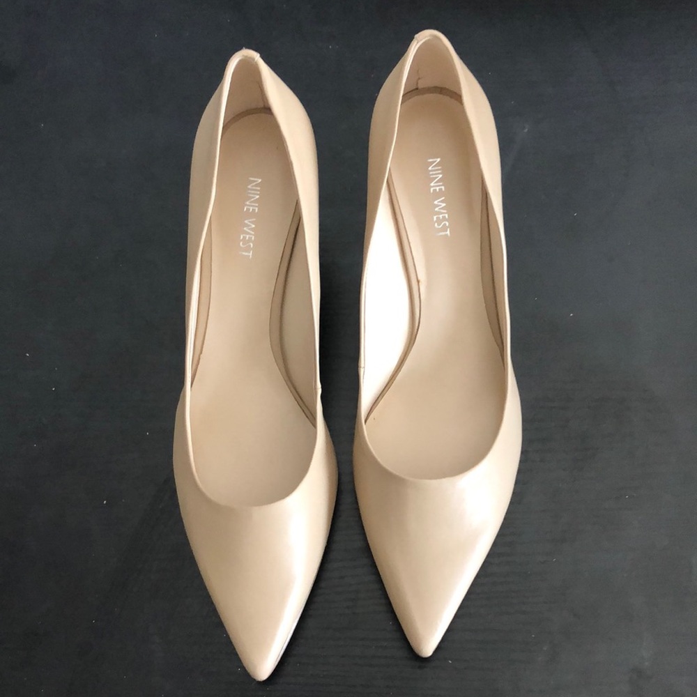 Nine West Lite Natural heeled shoes Sz 11M.